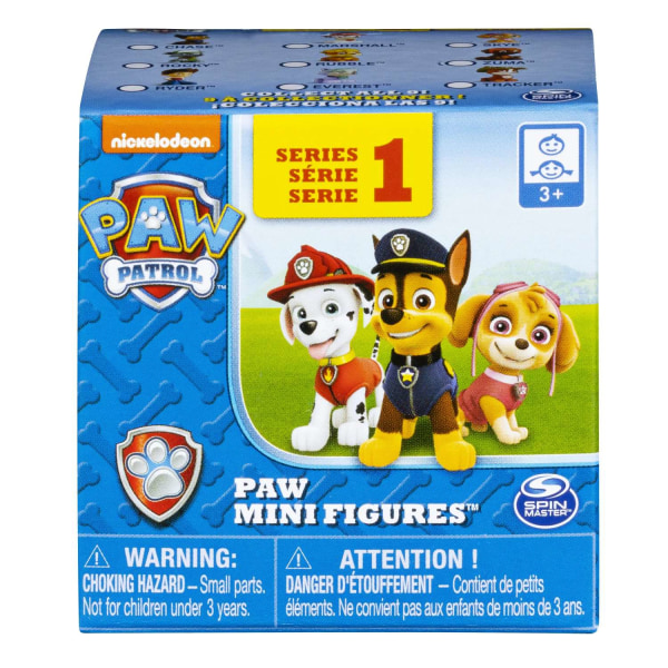24-pack Paw Patrol Mini Figuurit Mystery Box S1 & S7 Multicolor