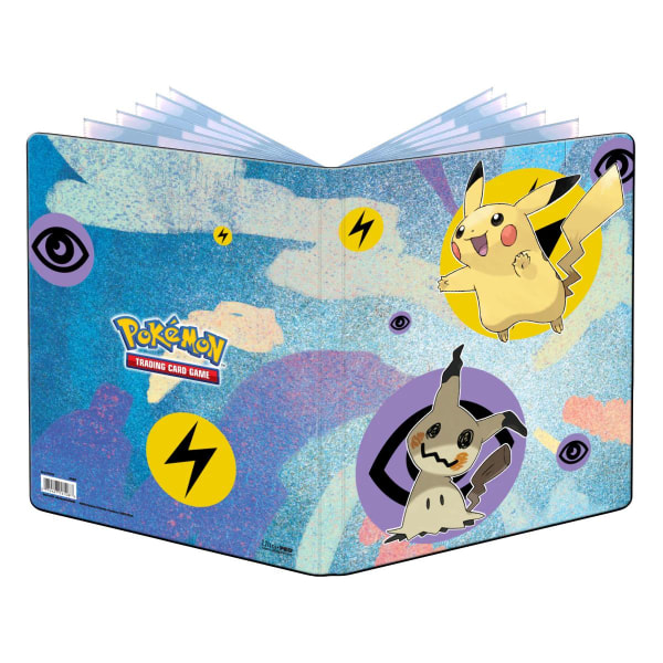 Ultra Pro Pokémon 9-Pocket Portfolio Pikachu & Mimikyu Samlarpär multifärg