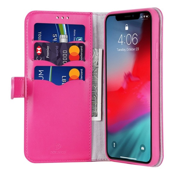 Dux Ducis Kado Bookcase Wallet Case For iPhone 11 Pro Max Pink Pink