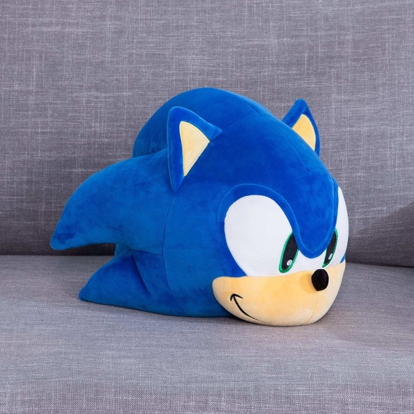 Sonic The Hedgehog Mega Hoved Plysdyr Legetøj Plush Soft Multicolor