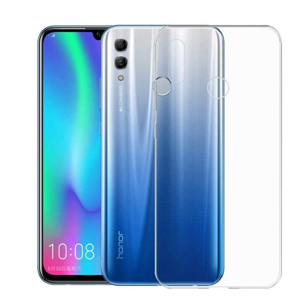 Huawei P Smart 2019 Suojakuori Soft TPU Case Ultra Slim Cover Tr Transparent