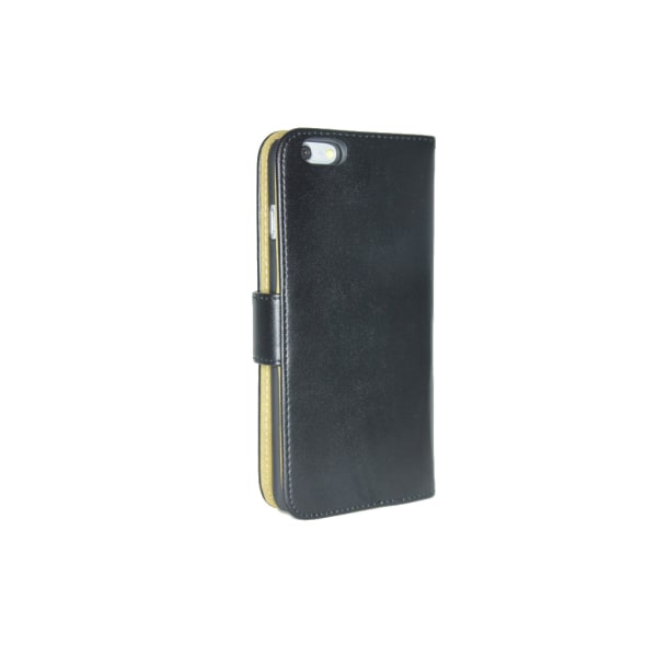 iPhone 6S PLUS Lyxigt Plånboksfodral Med Löstagbart Magnet Skal Svart