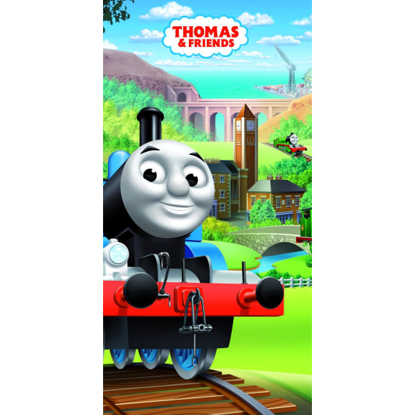 Thomas and Friends 01 Pyyhe Rantapyyhe 140x70cm Multicolor