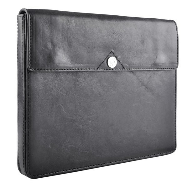 Saddler Wegner Tablet Bag Tietokonelaukku Genuine Leather Black Black