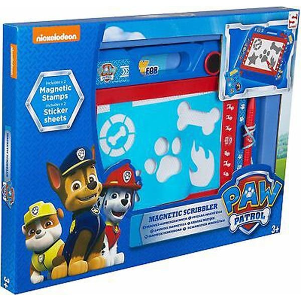 Paw Patrol Magnetic Scribbler With Pen Stamps And Stickers 30cm Multicolor