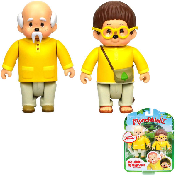 2-pack Monchhichi Feuilly & Sylvus nivelhahmot Multicolor