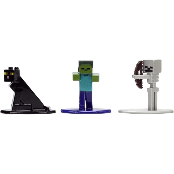 18 kpl Minecraft Series 5 Nano Metalfigs Figuurit 100 % painevalettu Multicolor