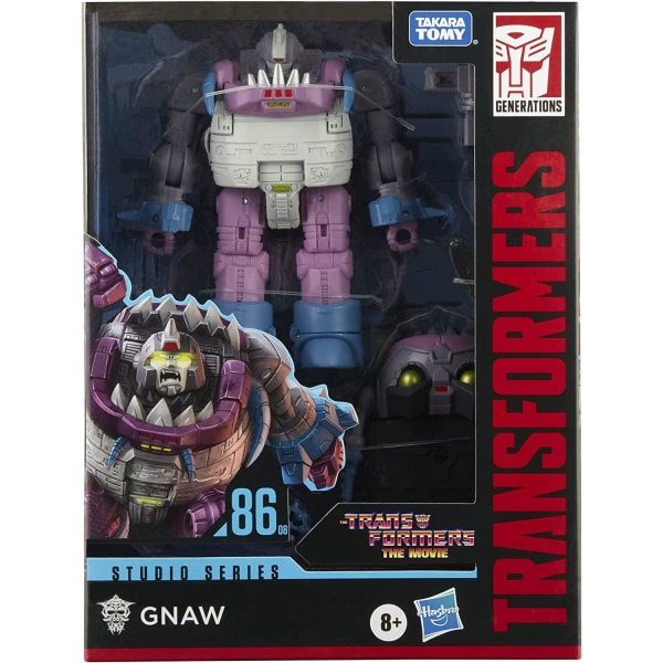 Transformers Studio Series 86-08 Deluxe Class Gnaw Action Figure Multicolor
