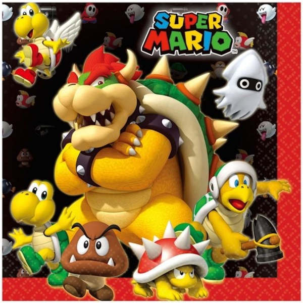3-Pack Super Mario Kalaspaket 8-Personer multifärg