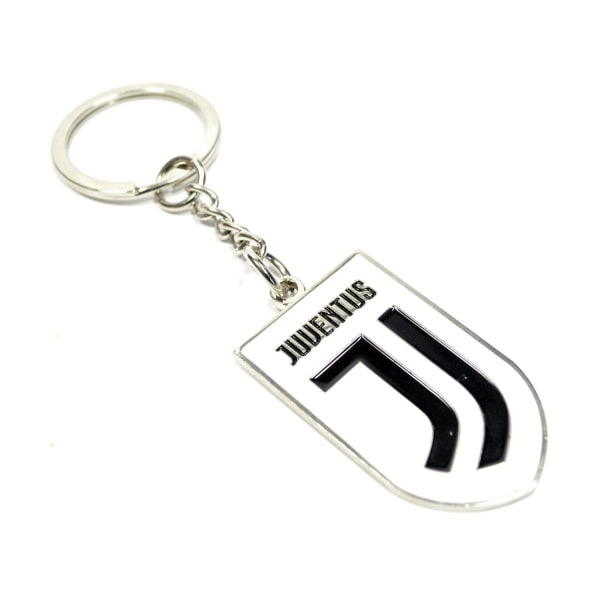 Juventus FC Crest Keychain Keychain Multicolor
