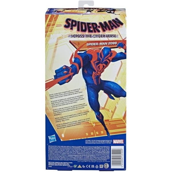 Spider-Man 2099 Across The Spider-Verse Titan Hero Series Deluxe Multicolor
