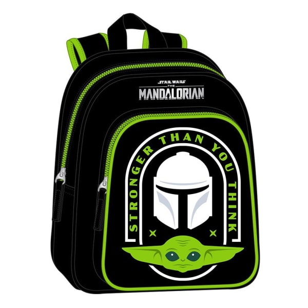 Star Wars The Mandalorian The Child School Bag Reppu Laukku 33cm Black one size