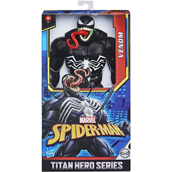 Spider-Man Deluxe Titan Hero Series Venom Action Figuuri 30cm Multicolor
