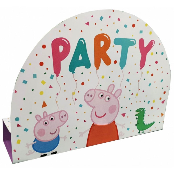 56 kpl Peppa Pig Party -paketti 8 hengelle Multicolor