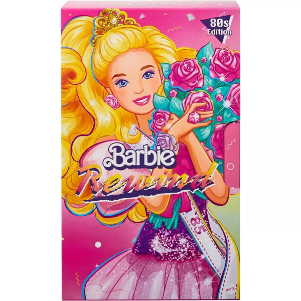 Barbie Rewind Doll - 80s Prom Night HJX20 Dukke Multicolor