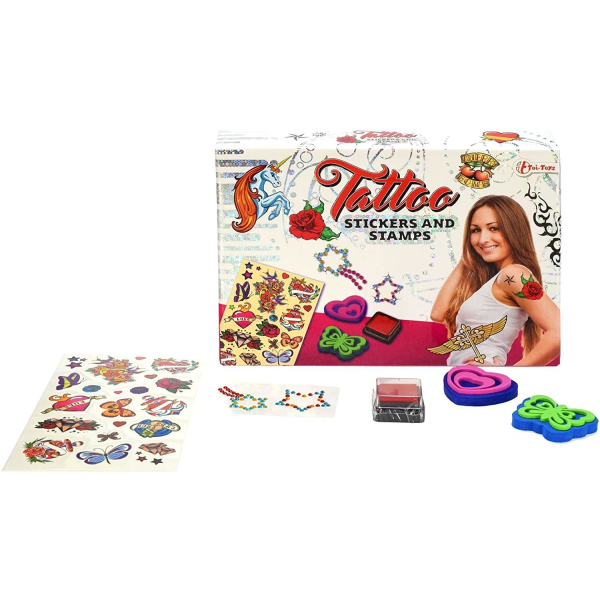 Tattoo Box Stickers And Stamps Temporary Tattoos For Girls Tatuo Multicolor