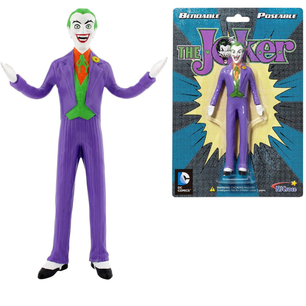 DC Comics The Joker Bøjelig Figur 14cm Multicolor
