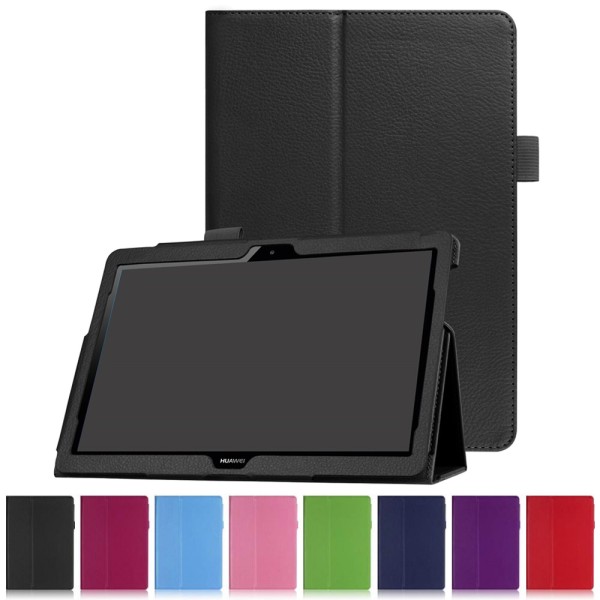 Flip & Stand Smart Deksel Huawei Mediapad T3 10 Black