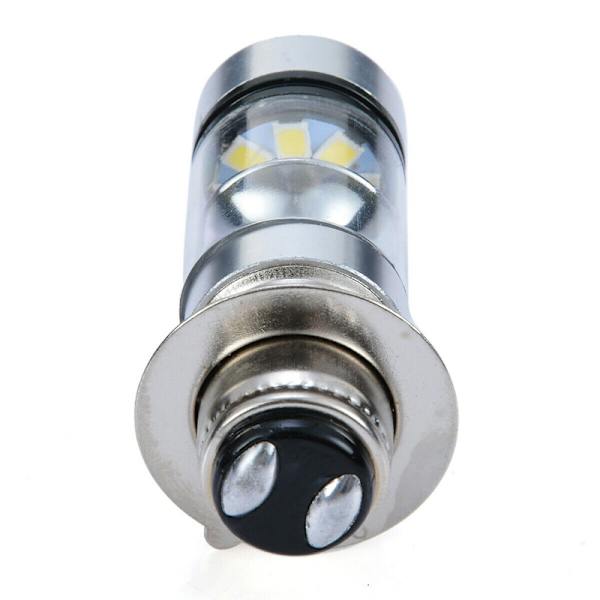 2kpl BA20D H6 2323 20SMD LED 100W moottoripyörän sumu DRL jarruparkki White 2pcs