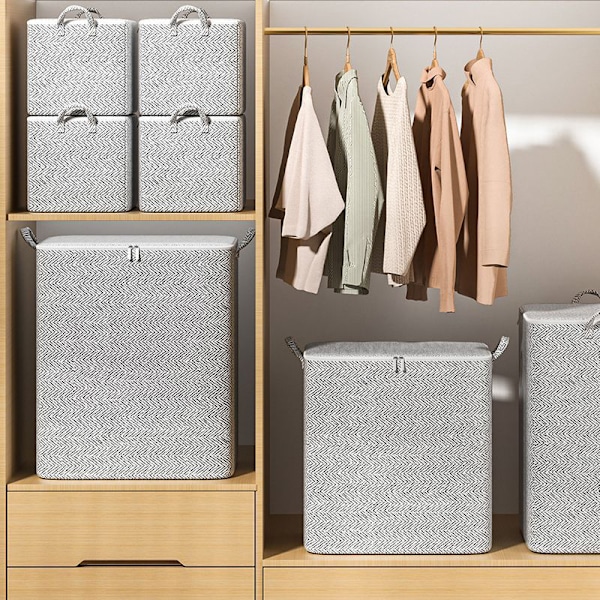 Täcke Förvaringsväska Stor Kapacitet Quilt Filt Sortering 220L