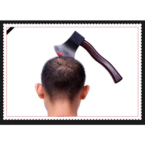 Saw Axe Halloween pandebånd Tricky Props Horror Party Decor black D