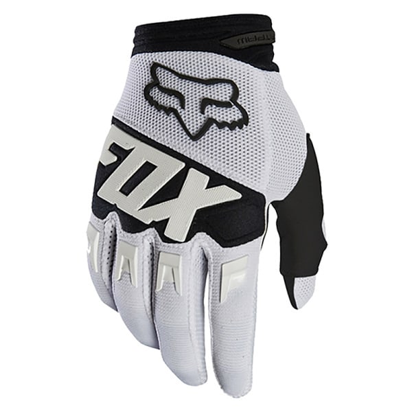 Smart Gloves Motocross MX BMX Dirt Bike Racing Motorsykkel Smar Black and white L