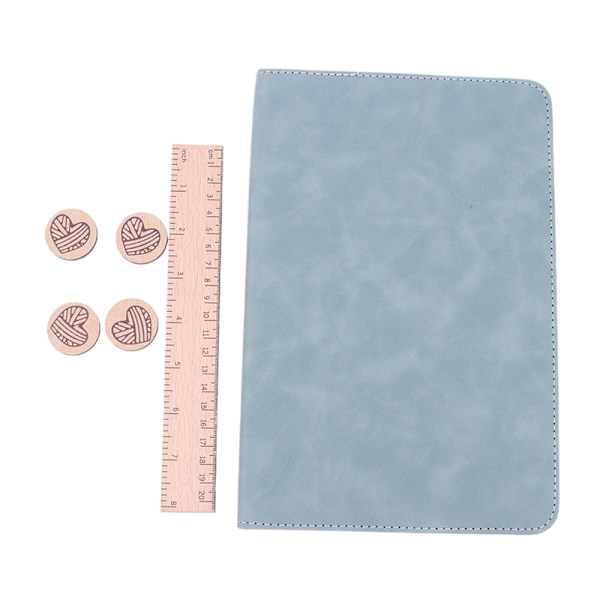 Strikkeværktøjs Tilbehør Diagramholder Strikkeværktøj Hæklenål Blue