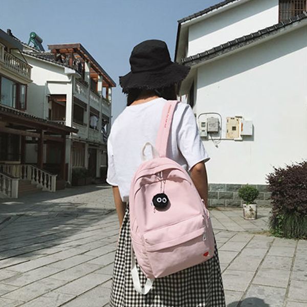 e My Neighbor Totoro nøglering Spirited Away Bag Charms Purse Ac Black OneSize