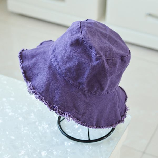 Print Bucket Cap Miehet Naiset Unisex Banana Hat Bob Caps Hei Purple One Size