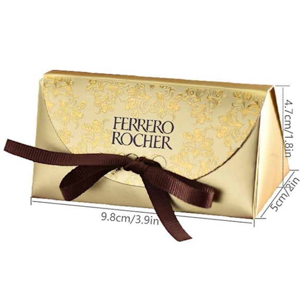 10 stk Ferrero Rocher æsker Bryllupsgaveæsker Gaveæske Babyshower onesize