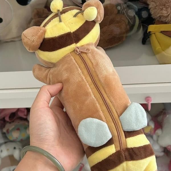e Bee Bear Doll Pennfodral Skolstudent Brevpappersförvaring 1pc