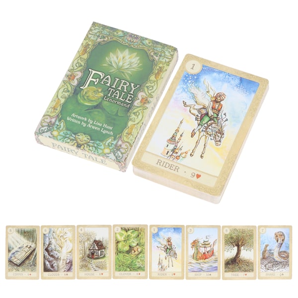 Fairy Tale Lenormand Oracle Card Tarot Card Party Prophecy Divi Multicolor one size