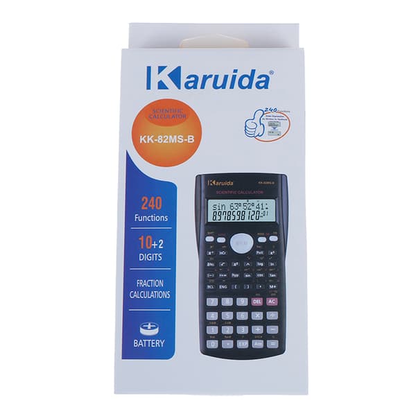 Handhållen multifunktions 2-rads display Digital LCD Scientific C Black onesize