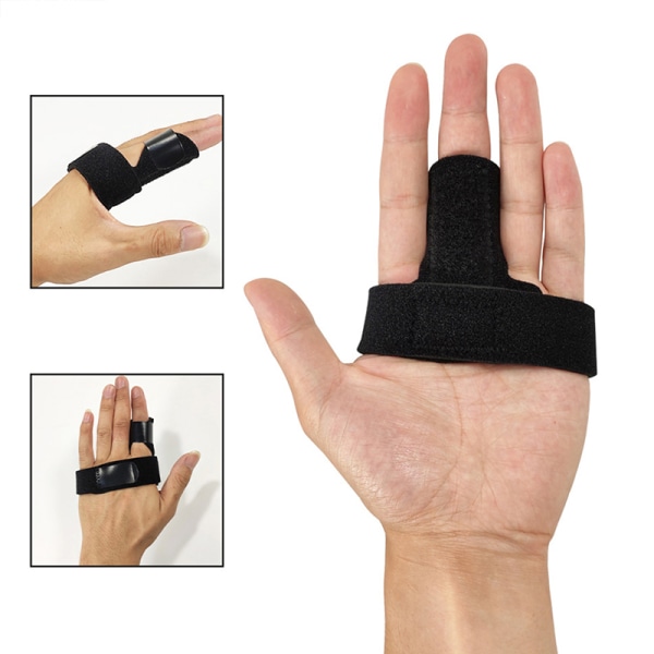 Justerbar Finger Splint Brace Trigger Fingerstøttebrudd One Size