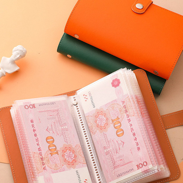 100 Kuverter Pengebesparende Genanvendelig Udfordring Par Besparelser Penge Pink