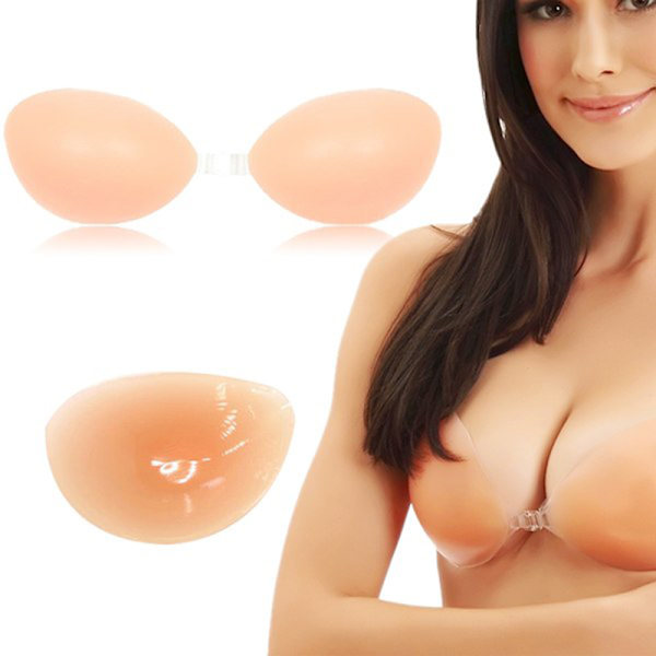 A B C D Silikoniliimapuikko geelipussissa olkaimettomassa takaosassa Nude B