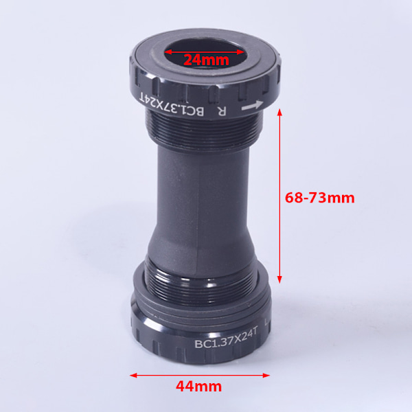 IXF pohjakiinnike BB68/73 68mm 73mm IXF Shimano BB MTB Road Bi Black onesize