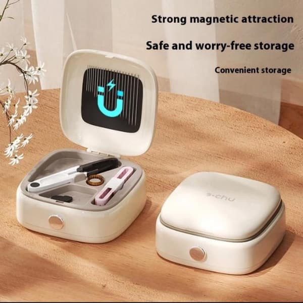 Mini magnetisk sysett og trådsysett og tilbehør White