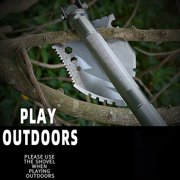 Taitettava sotilaslapio 63 cm Outdoor Survival Garden Tools Camp 3 seceion tube 63cm