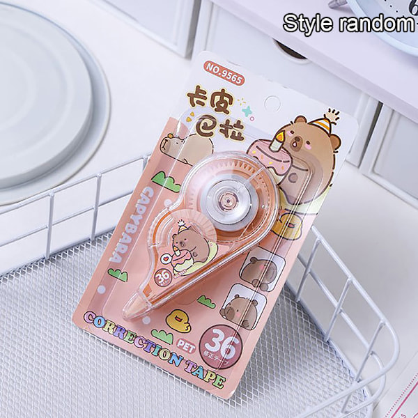 e Capybara Cartoon White Out Korrigeringstejp Korrigeringstejp Statione onesize