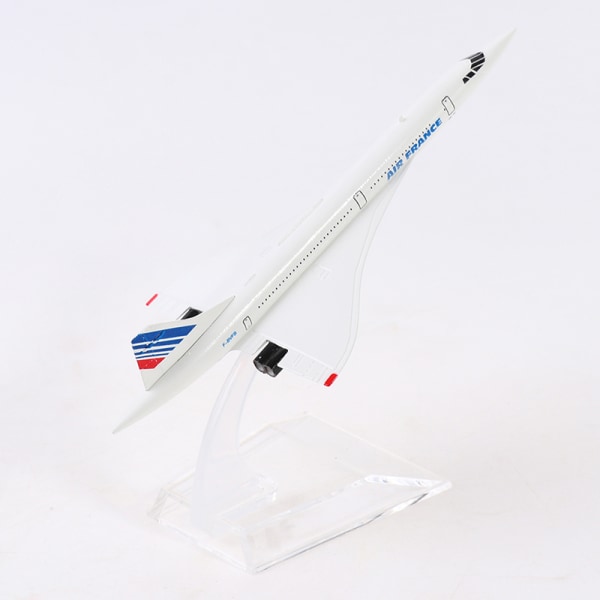 16 cm Air France Concorde Supersonic Jet Airplane Airp White one size