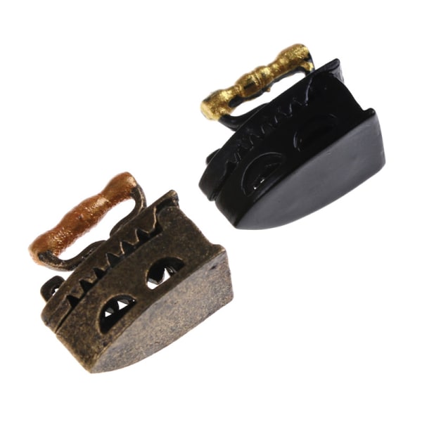 Dockskåp Rumsmodell Mini Gammal Miniatyr Järnkläder Verktyg 01 one size