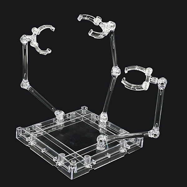 Trehövdad Soul-lämplig displayfäste för HG1/144 modell Ha A 1set