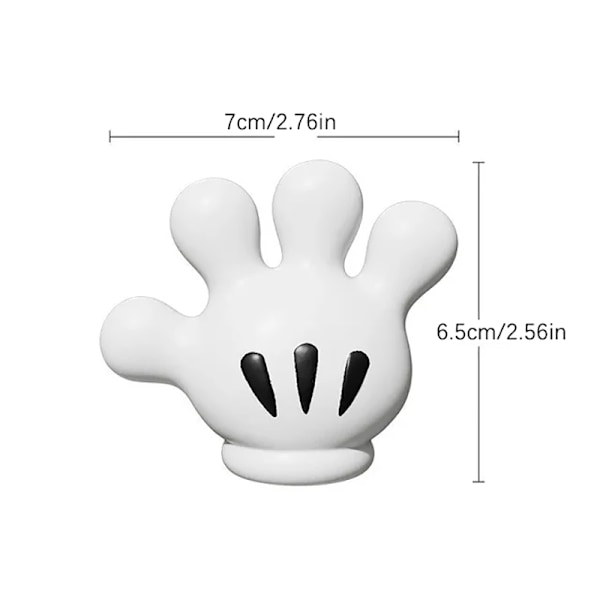 Mickey Palm Simple Towel Rack Children Wall Hanging Toothbrush Onesize