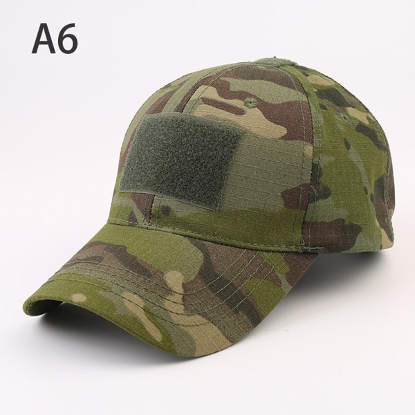 Baseball Caps Camouflage Taktisk udendørs Soldier Combat Paintb A6 A6