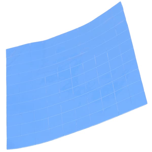 100 stk 10*10*0,5 mm termisk pute GPU CPU kjøleribbe kjøling one size