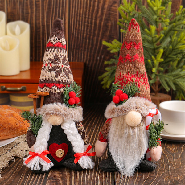 Jultomte i Plysch Style1