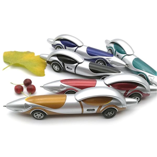 e Creative Plastic Kuglepen Bilmodel Kuglepen Kids S Red