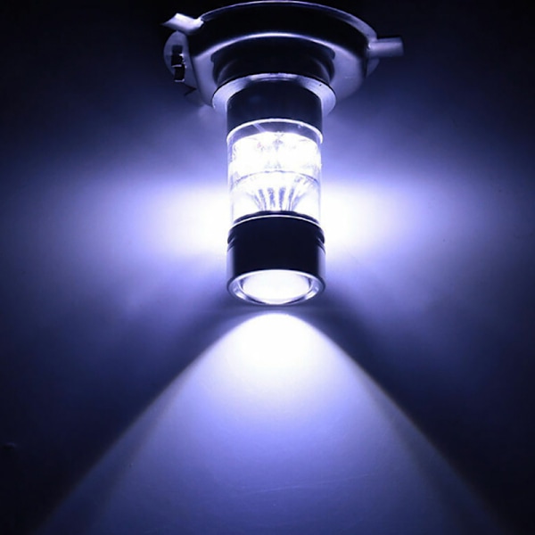 2x Auto H4/H7 9003 HB2 8000K Hi/Lo Beam 20 LED Sumuvalo Ajaminen White H4