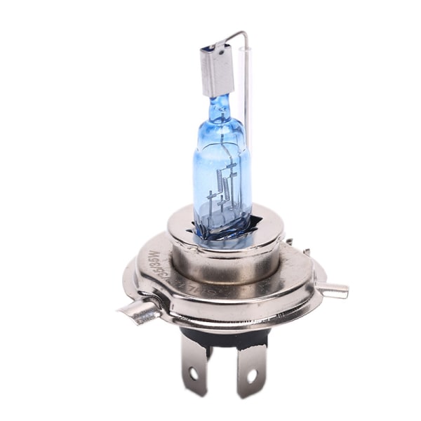 Bil 12V H4 3 Kløer 35W 6000K Xenon HID Hvid Forlygte Halogen Transparent